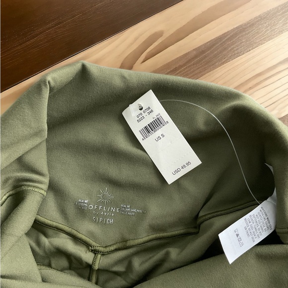 NWT Women's - OFFLINE By Aerie Real Me High Waisted Foldover Legging, Size Small - Picture 5 of 6